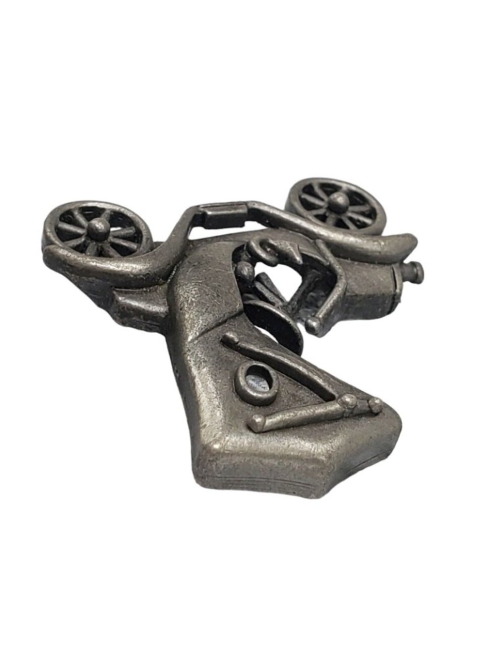 Vtg Signed JJ Jonette Model A T Car Brooch Pin 1.5" Old-fashioned Jonette Pewter - Picture 5 of 9